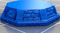 saint seiya virgo pedestal by Francqueli
