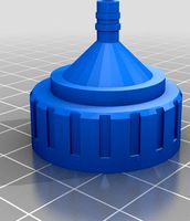 2L soda bottle cap with 4mm ID connector by kalemeow