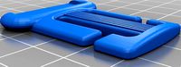 1 inch tri slide for sternum strap by bonzai000