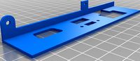 Vic-20 two-prong side panel by homestar92