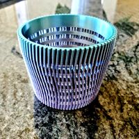 Sine Wave Orchid Pot by driveawedge