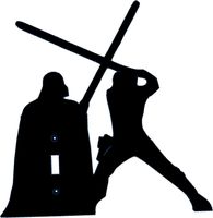 Star Wars Light Switch Plates by rkxone