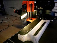 Led light cover for Articulating Raspberry Pi Camera Mount by Pjotrke