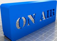 ON AIR sign by aleblauw