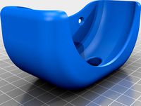 Wallmount for Echo Dot Gen. 3 by sharkymoto