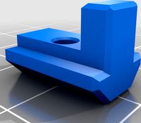 Nutenstein 6mm - Artillery Bett Endstopp Verbessert by Just-Printed_3D