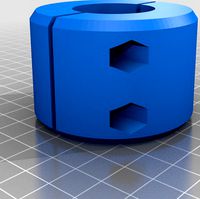 Anti-scratch support for Birel kart Chassis by Lanthi