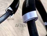 Sennheiser HD 350, 350BT, 450, 450BT Headband Slider Guide by cbfannin