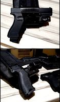 Airsoft Holster for Glock 17 and H&K VP9 (SFP9) by bestvision