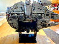 Lego Millenium Falcon Stand - Parts Remix 75192 by SpacemanMaker