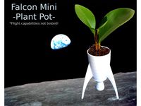 Falcon Mini - Plant Pot by Tantruiu