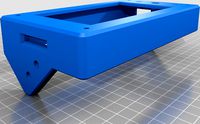 BTT TFT50 LCD Mount for 3030 extrusions by Threewheelz