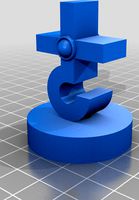 Blue Öyster Cult vinyl spacer by Airsnuss
