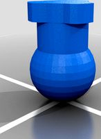 Mortar Stick Grinder Ball by goldenPLA