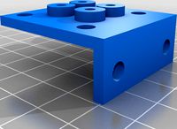 RPi large camera mount - 2 piece by sjhar3d