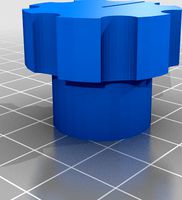 Artillery Genius, SW X1 manual z-axis height adjustment knob by wasserski80