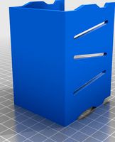 Stackable Battery Holder extenders with ramps by dlh567