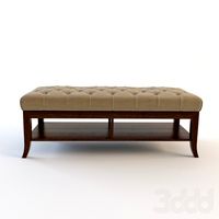 Stanley furniture / Hudson street bed end bench