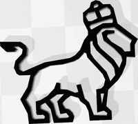 Lion pendant by primorskajota