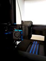 Artillery Sidewinder X1 Extruder Cover V4 w/ Strain Relief by Dzinr
