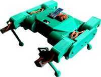 Ez Arduino 12 DOF Quadruped Robot - Robot Dog Lassie by manic-3d-print