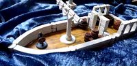 DungeonSticks: Boat and ship by Roundpiece