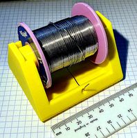 Solder Spool Stand by Bluegoldfish