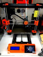 PRUSA MK3S Front panel for DSI OSOYOO 3.5" touch screen by adjuro