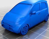 Honda Life 1/64 scale by dendeba