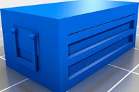 Toolbox and Chest for table top gaming by TeddyNX