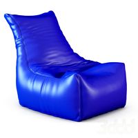Style Homez Royal Blue Chair Bean Bag