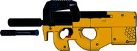 FN P90 Chassis / Bullpup for the Ruger 10 22 by Surfer446