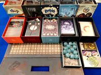 Matchbox Collection inserts - Golems, Rebis, 15 Days, Space Lunch, Eiyo by ClixAccessories