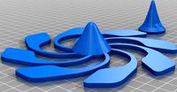 Weighted Spinning Top by ushinofun