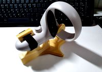 Quest 1,2 Penhold(R) - Ping Pong Paddle Adapter by BrooksNoh
