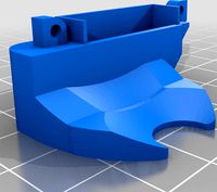 Ender 3 - Micro Swiss - Cooling Duct - Mistral E remix by Pflaumino