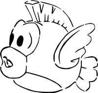 Cheep Cheep stencil by Longquang