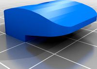 Mouting Clip for Bevelled Mirror by kc2zgu