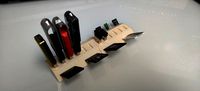 Modular USB Holder / SD Card Storage System by thingymaker9000