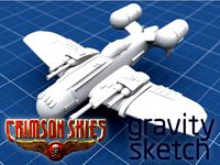 Crimson Skies - Sanderson FB14 Vampire by toposolitario