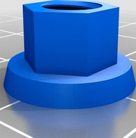 Propeller_Pivot_cutt_axle  8mm M6 Left  by pek