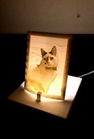 3D Printed Lithograph Display Stand Square & Circle by Landon_L