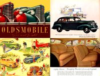 Oldsmobile Eight Four Door Touring Sedan 1938 by Louisdioramas