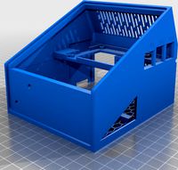 ender 3 LCD cover and raspberry pi 3 holder with nozzle holder tray by Nathan-Mendoza