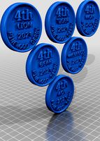 Pinewood Derby Award Coins by GBarrett3