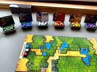 Cubitos Nesting Dice Trays with Card Holders by js5002