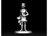 Supportless Horror Girl by pxlprince