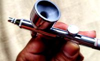 Simple airbrush funnel/filter by tenshi32