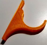 Simple Katana / Bokken wall mount by N008yxD