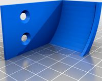 Curved Wall Mount Bracket by Tayman713